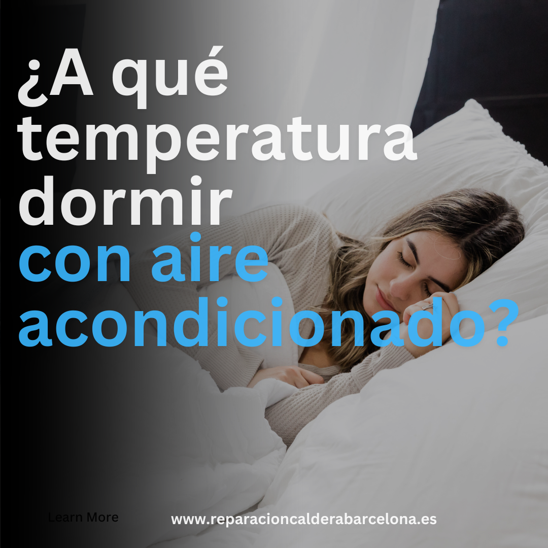 a que temperatura dormir con aire acondicionado