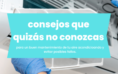 Consejos para un buen mantenimiento del aire acondicionado