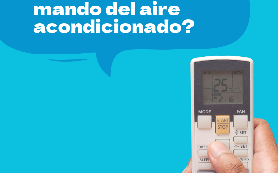 Botones aire acondicionado