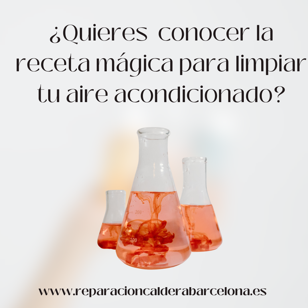 Líquido casero para limpiar aire acondicionado